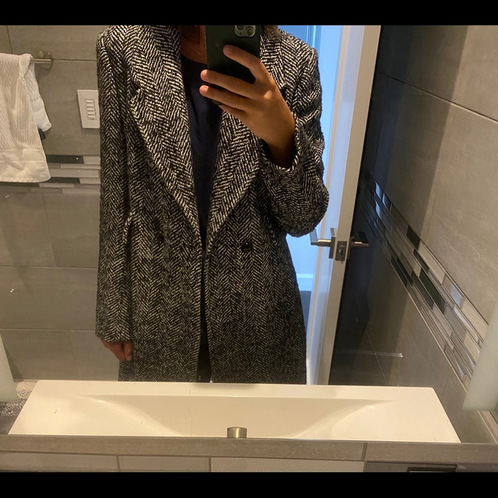Tweed winter coat